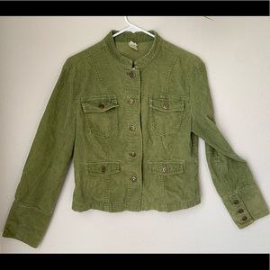 Corduroy jacket.